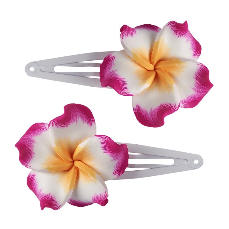 SET 2: HAIR ACCESSORIES - WHITE/PINK