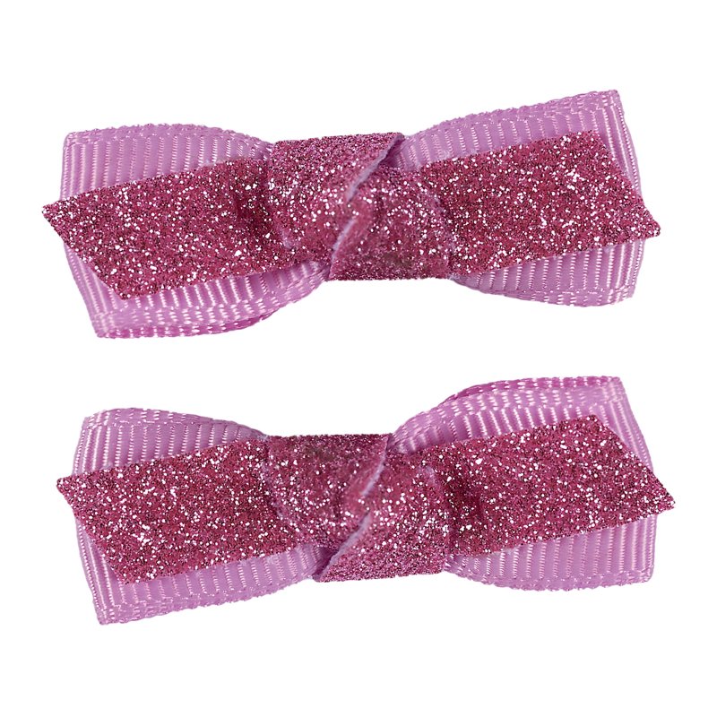 SET 2: HAIR ACCESSORIES - MEDIUM PINK