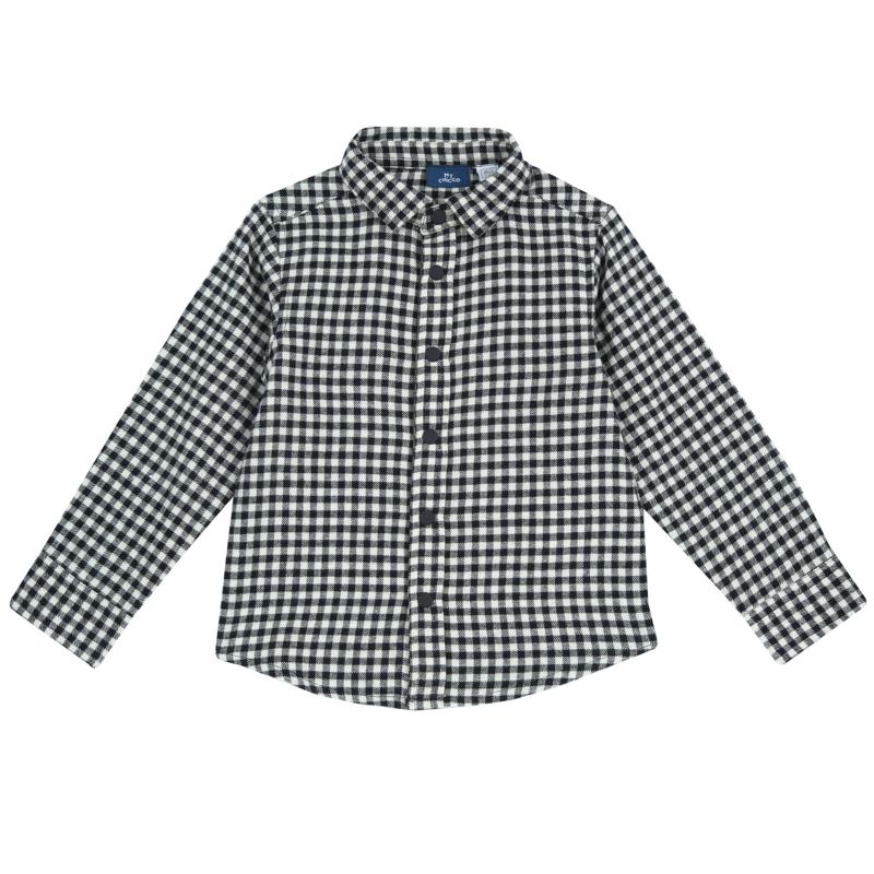 SHIRT LONG SLEEVE - BLACK