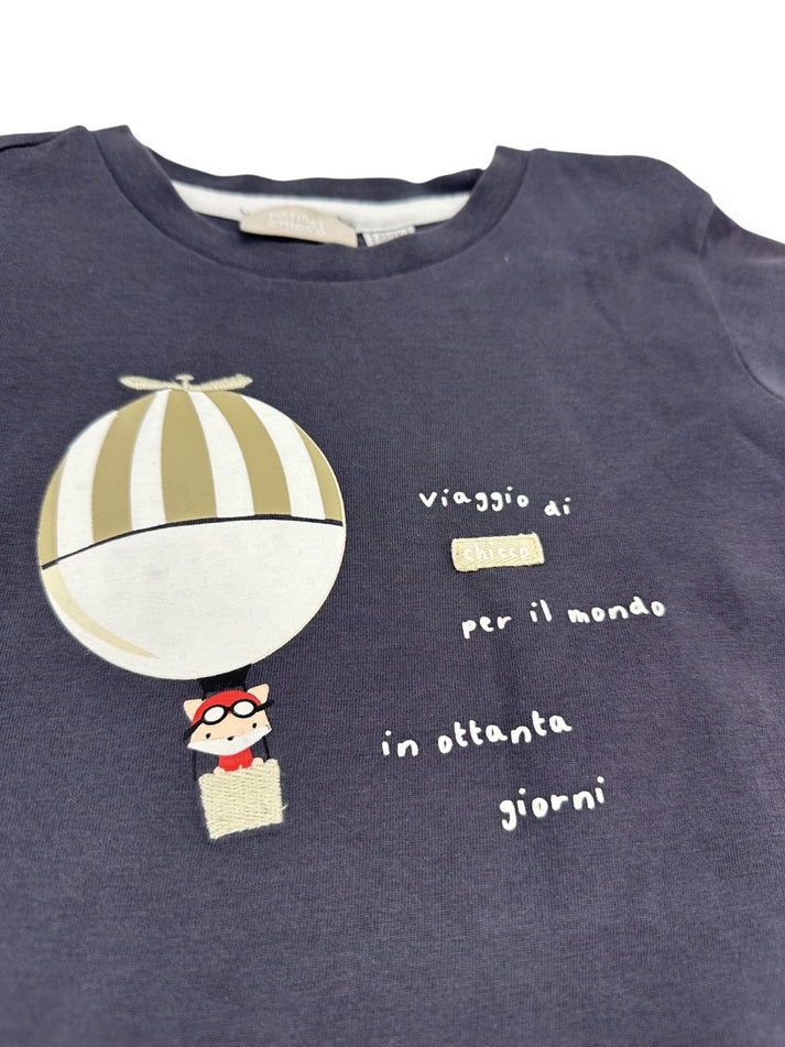 T-SHIRT SHORT SLEEVE - DARK GREY