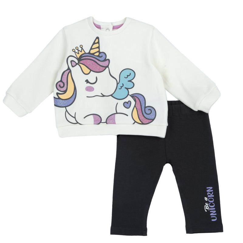 SET 2: SWEATSHIRT + LEGGINGS - MEDIUM GREY