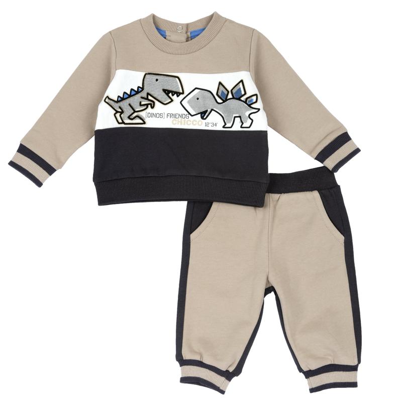 SET 2: SWEATSHIRT + PANTS - MEDIUM NATURAL