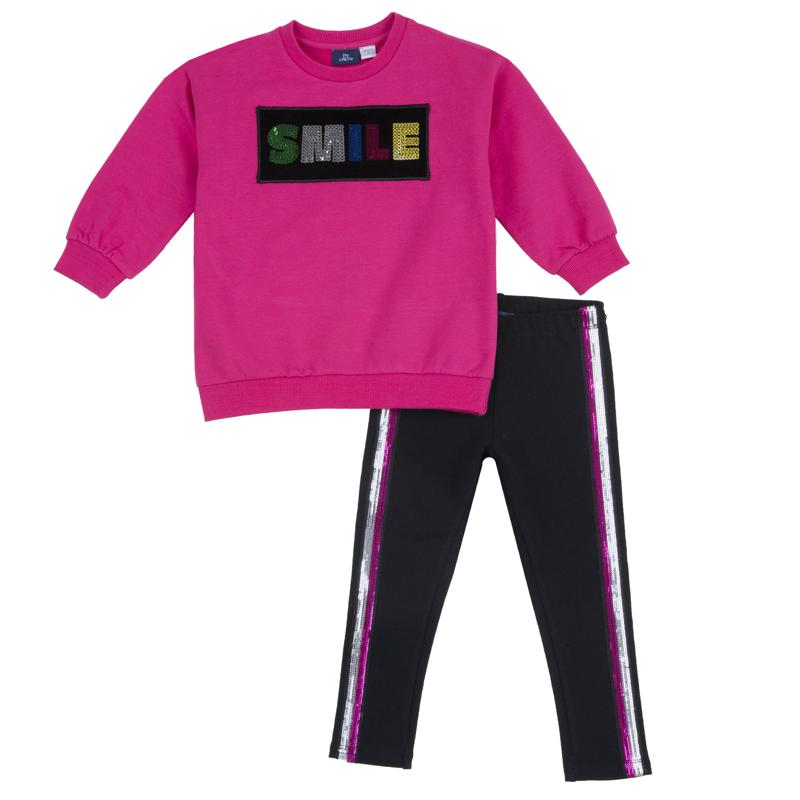 SET 2: SWEATSHIRT + LEGGINGS - BLACK