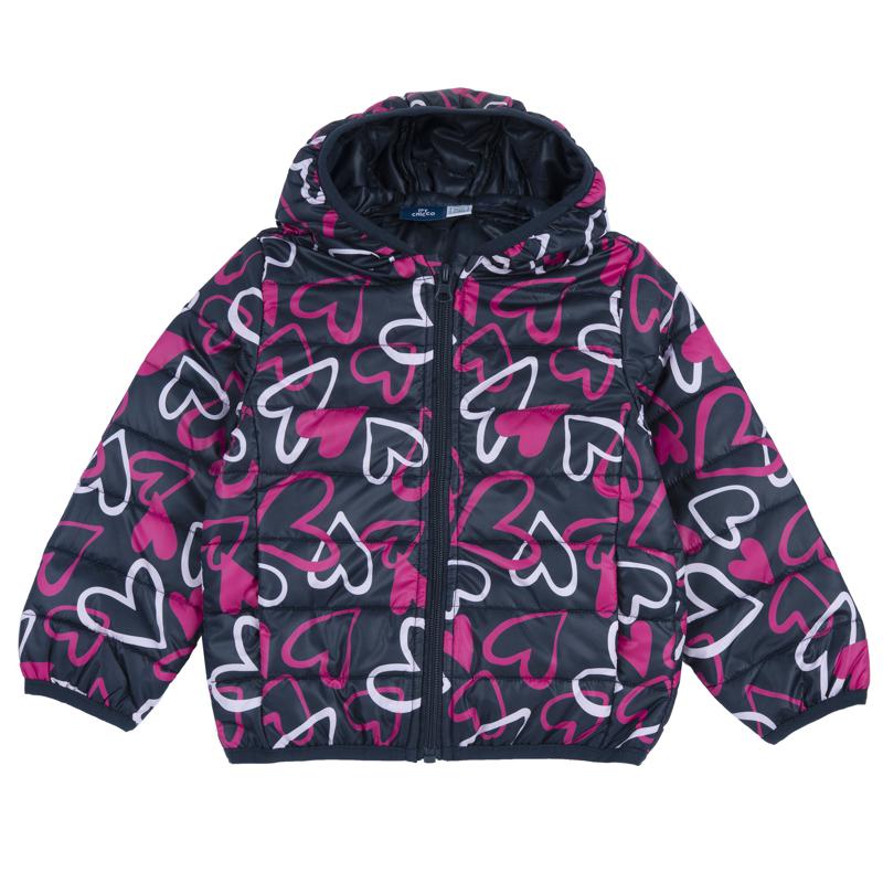 BLOUSON - BLUE PRINTED