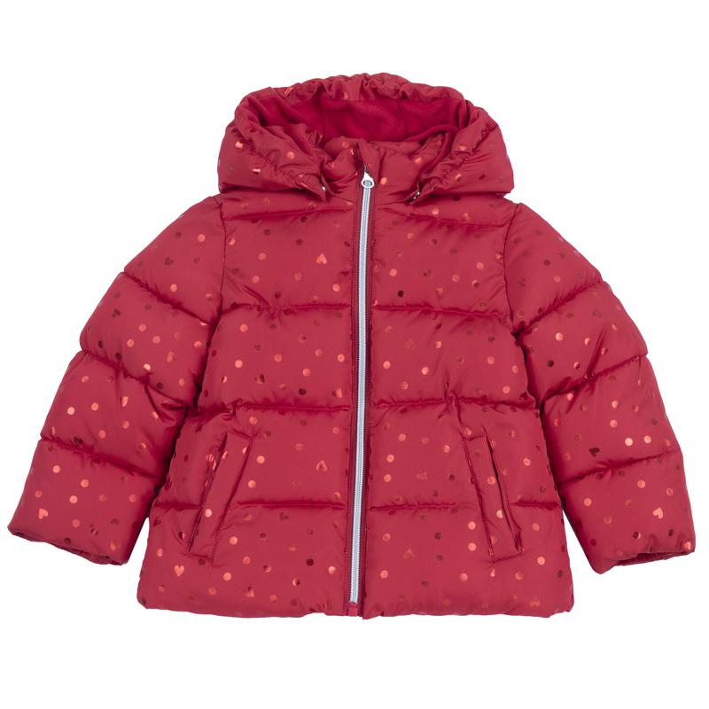 DOWN JACKET - MEDIUM RED
