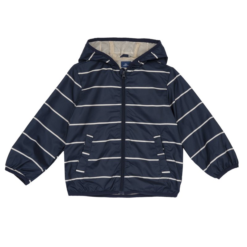 BLOUSON - BLUE PRINTED