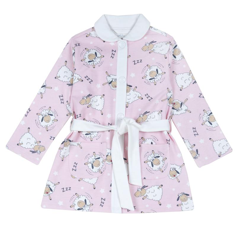 BATHROBE - PINK PRINTED