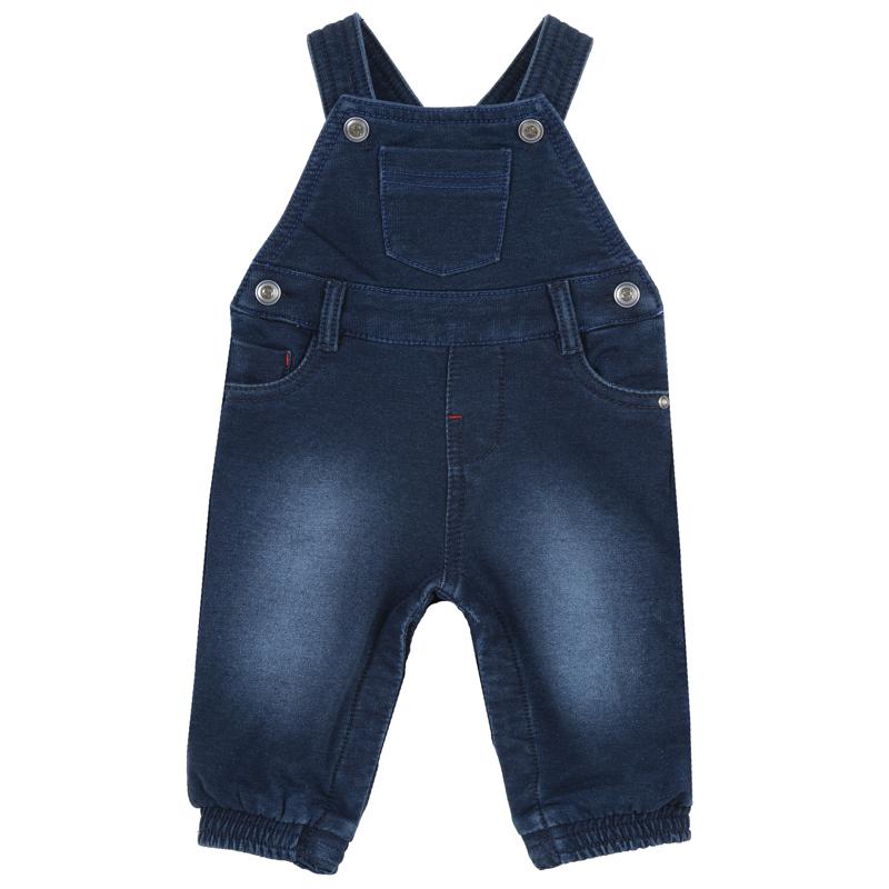 JEANS LONG DUNGAREES - DARK BLUE