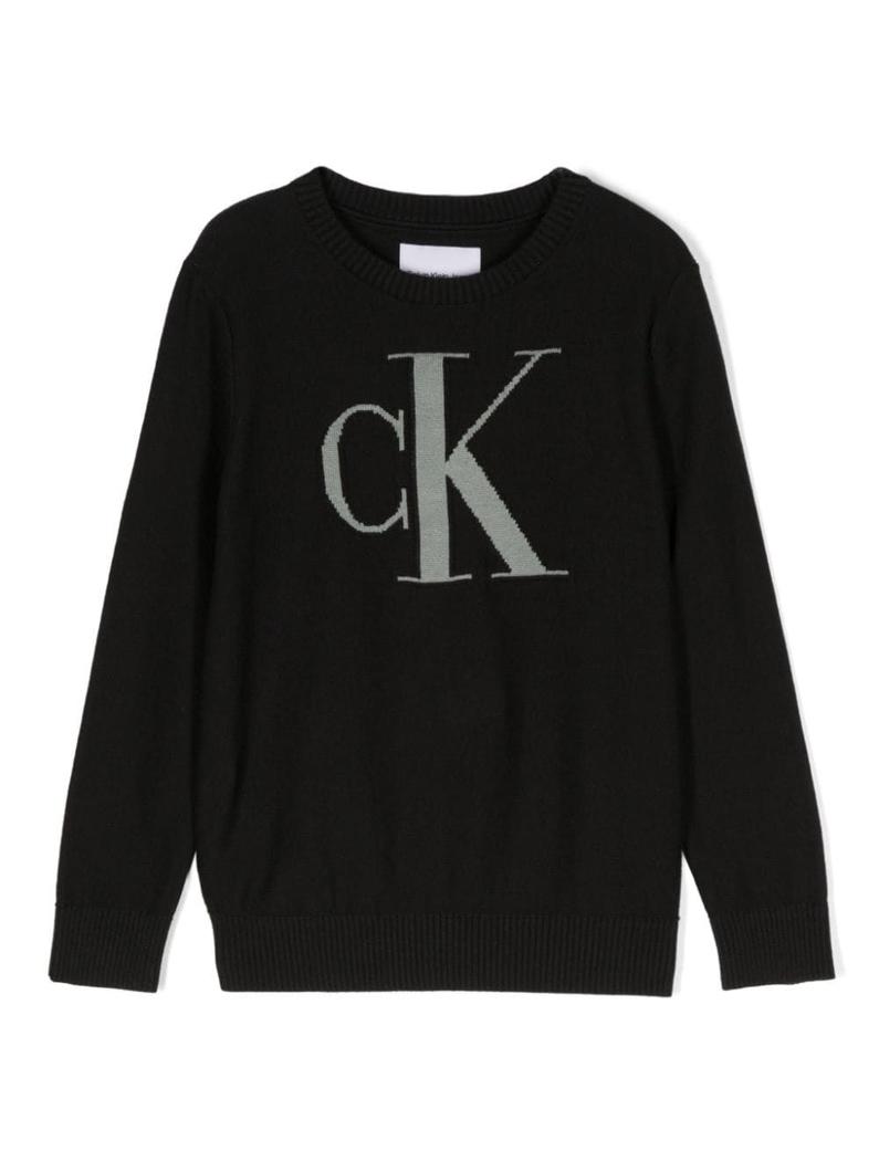 SWEATSHIRT - CK BLACK