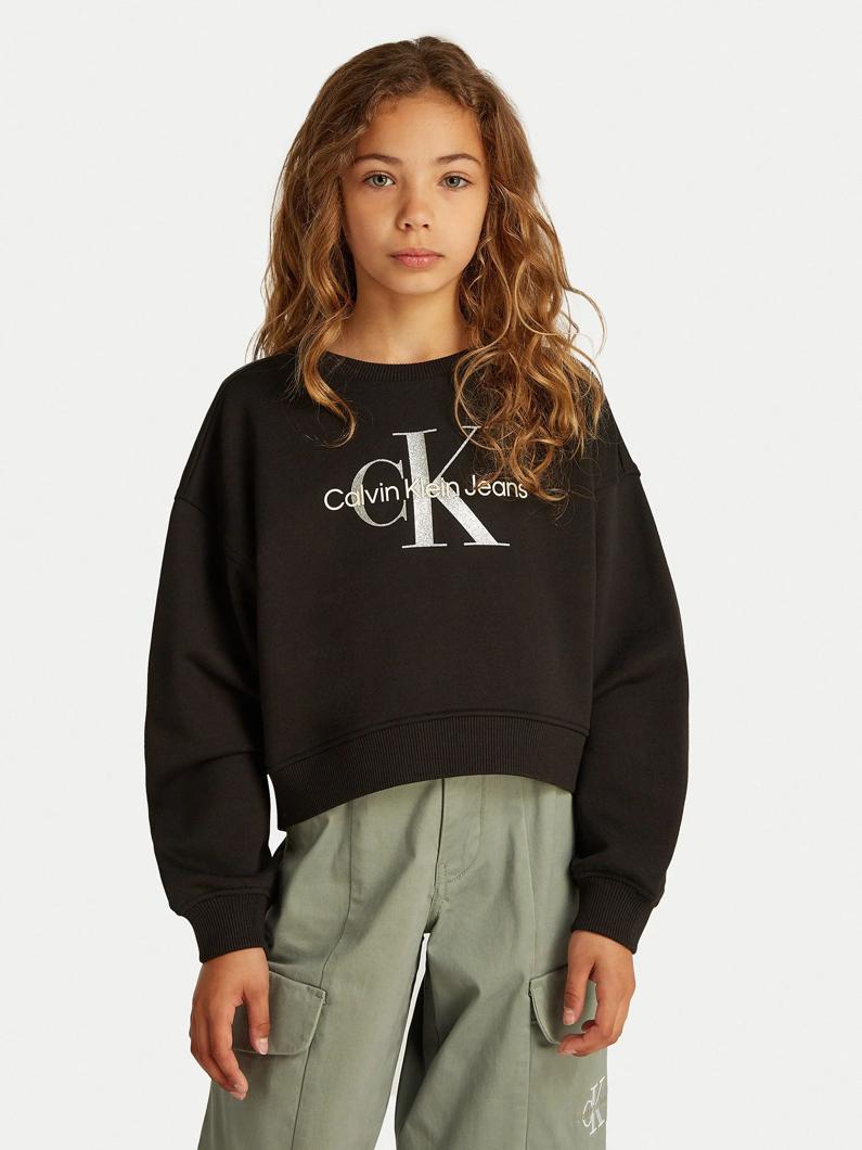 SWEATSHIRT - CK BLACK
