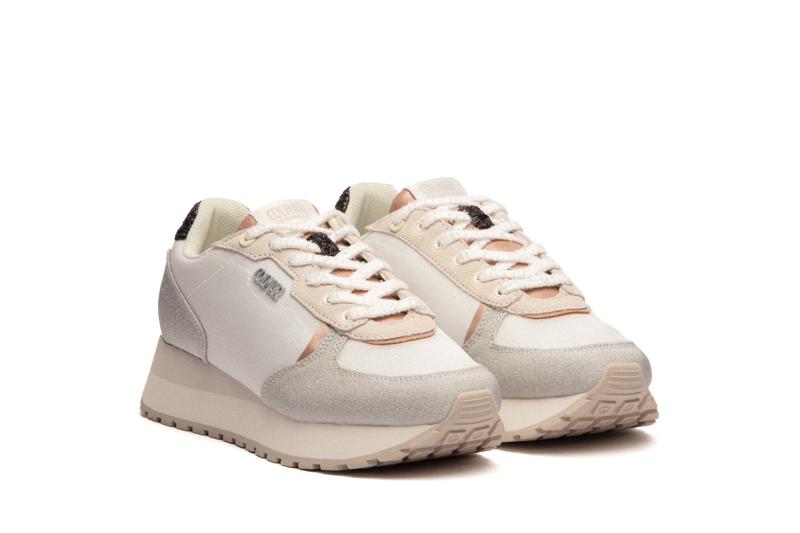 SNEAKERS - WHITE-BLUSH PINK
