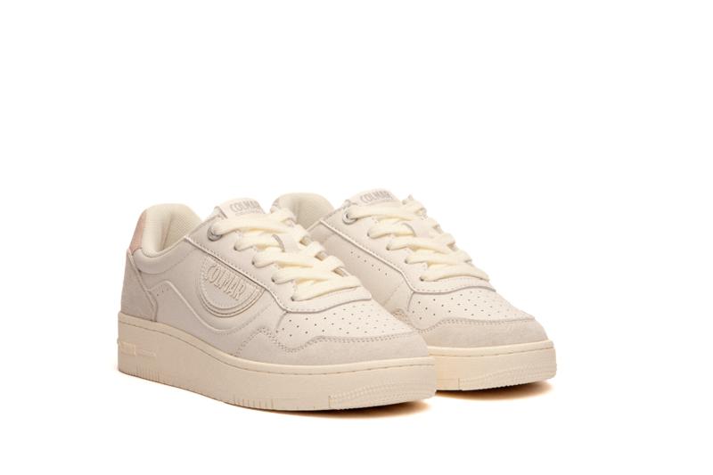 SNEAKERS - WHITE/BLUSH PINK