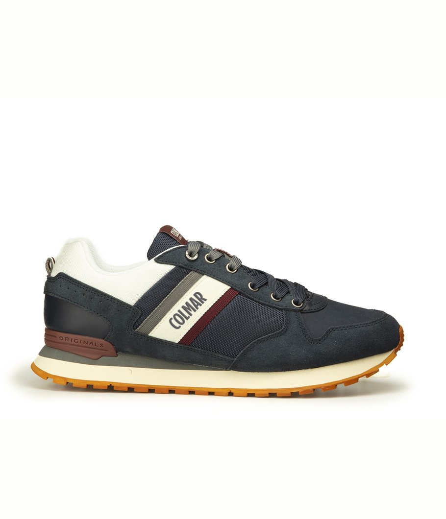 SNEAKERS - NAVY-WHITE-BURGUNDY