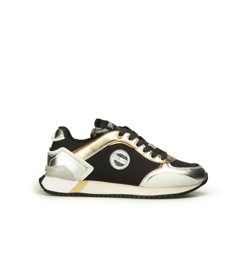 SNEAKERS - BLACK-SILVER-WHITE