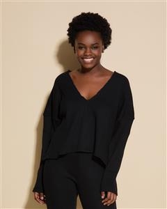 T-SHIRT LONG SLEEVE - BLACK