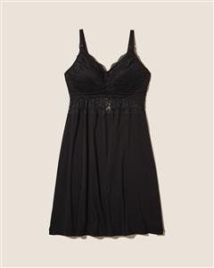 NIGHT DRESS - BLACK