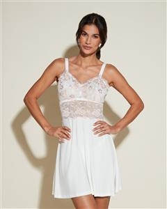NIGHT DRESS - MANDORLA/MOON IVORY