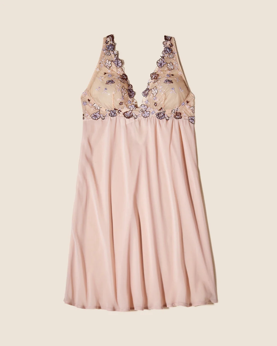 NIGHT DRESS - PINK LILLY