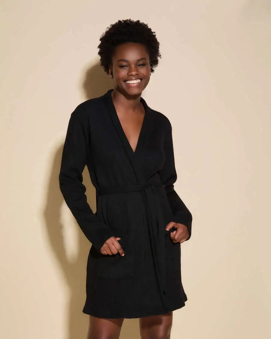 ROBE - BLACK