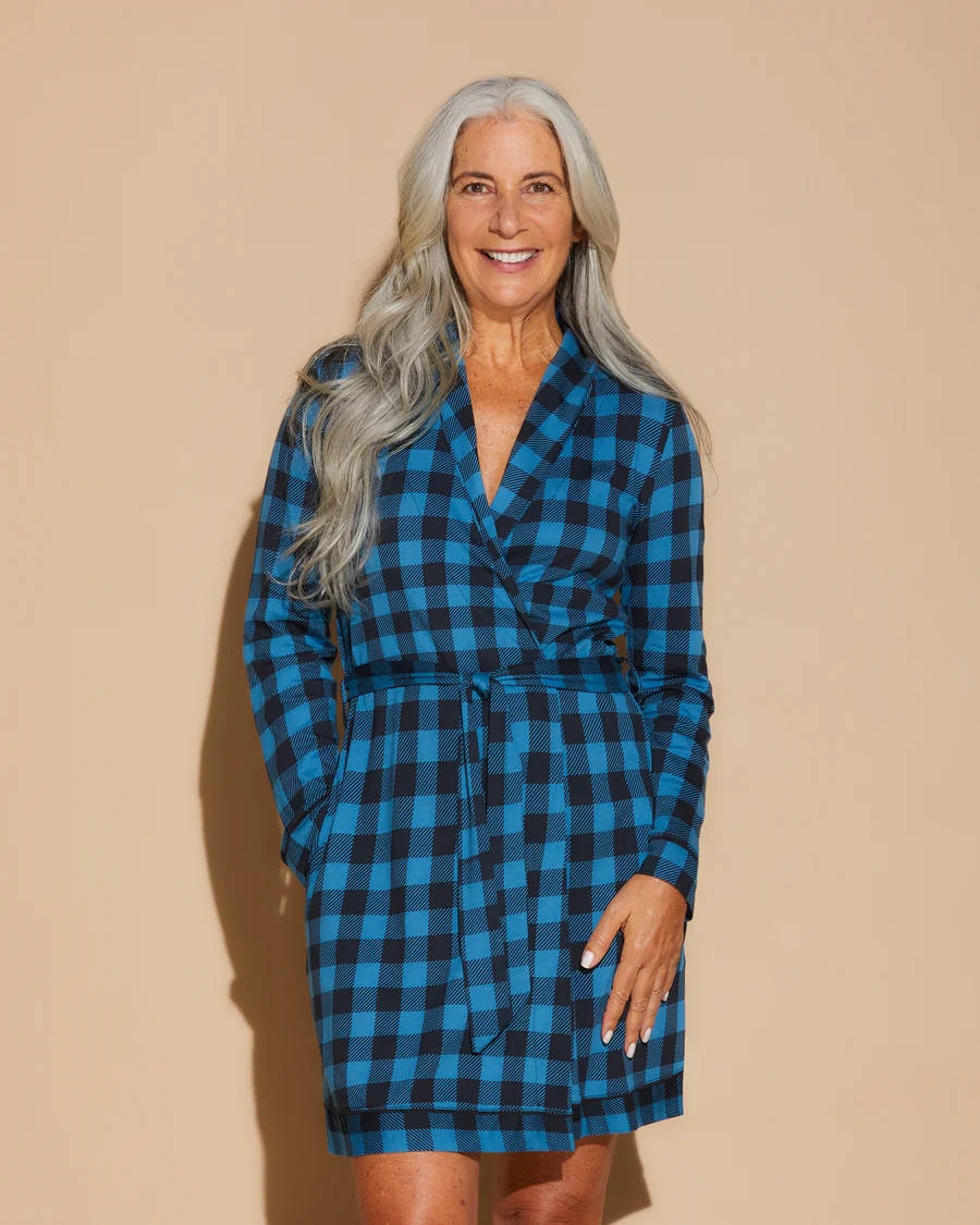 ROBE - MALAWI PLAID