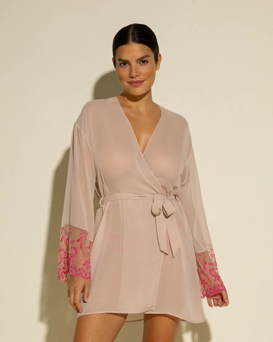 ROBE - FLORI PINK