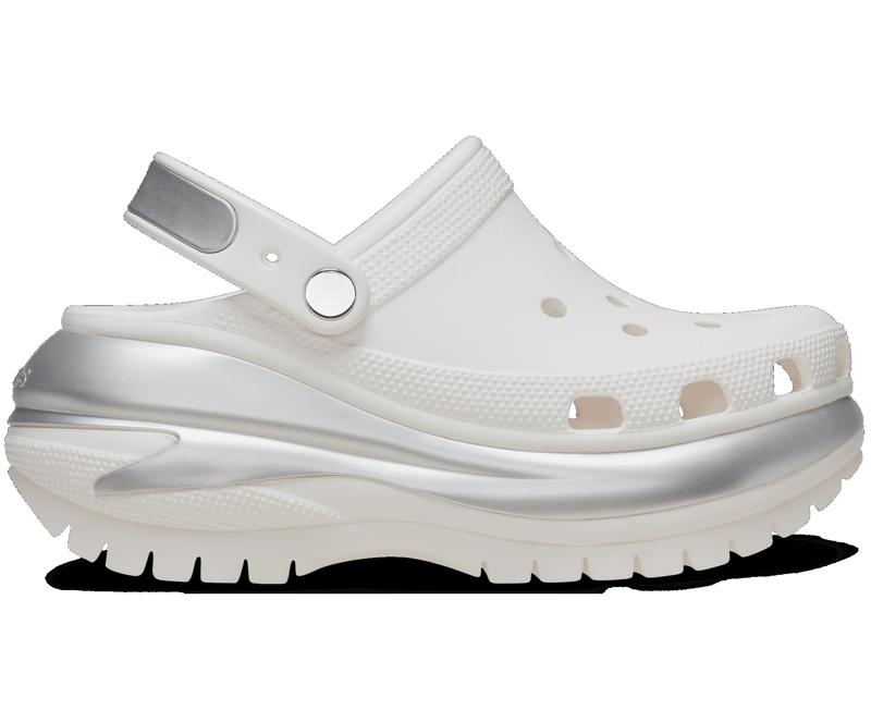 CLOG - WHITE/SILVER