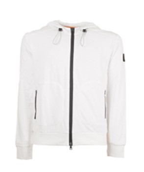SWEATSHIRT - BIANCO/GRIGIO CENERE