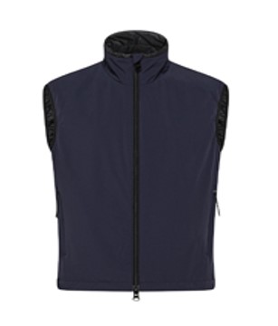 DOWN VEST - BLU GRAFITE