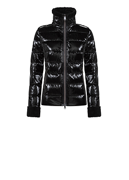 DOWN JACKET SHORT - NERO