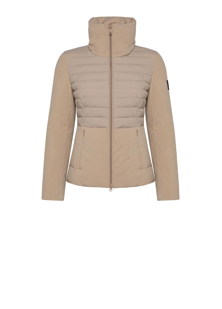 DOWN JACKET SHORT - BLU GRAFITE