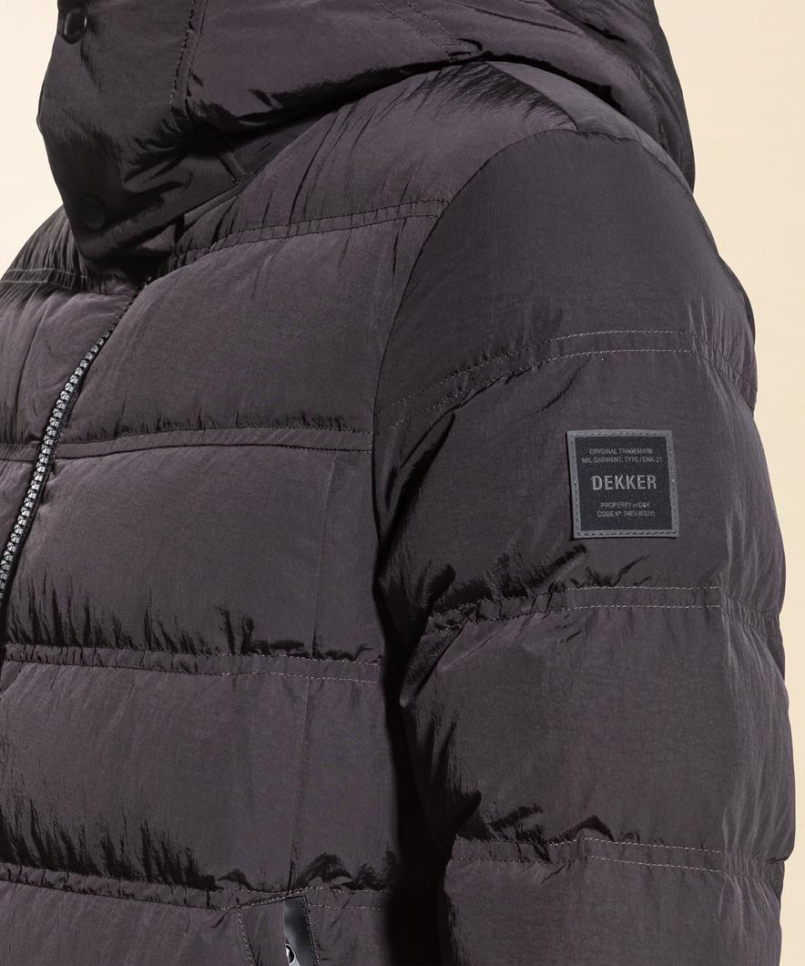 DOWN JACKET SHORT - NERO