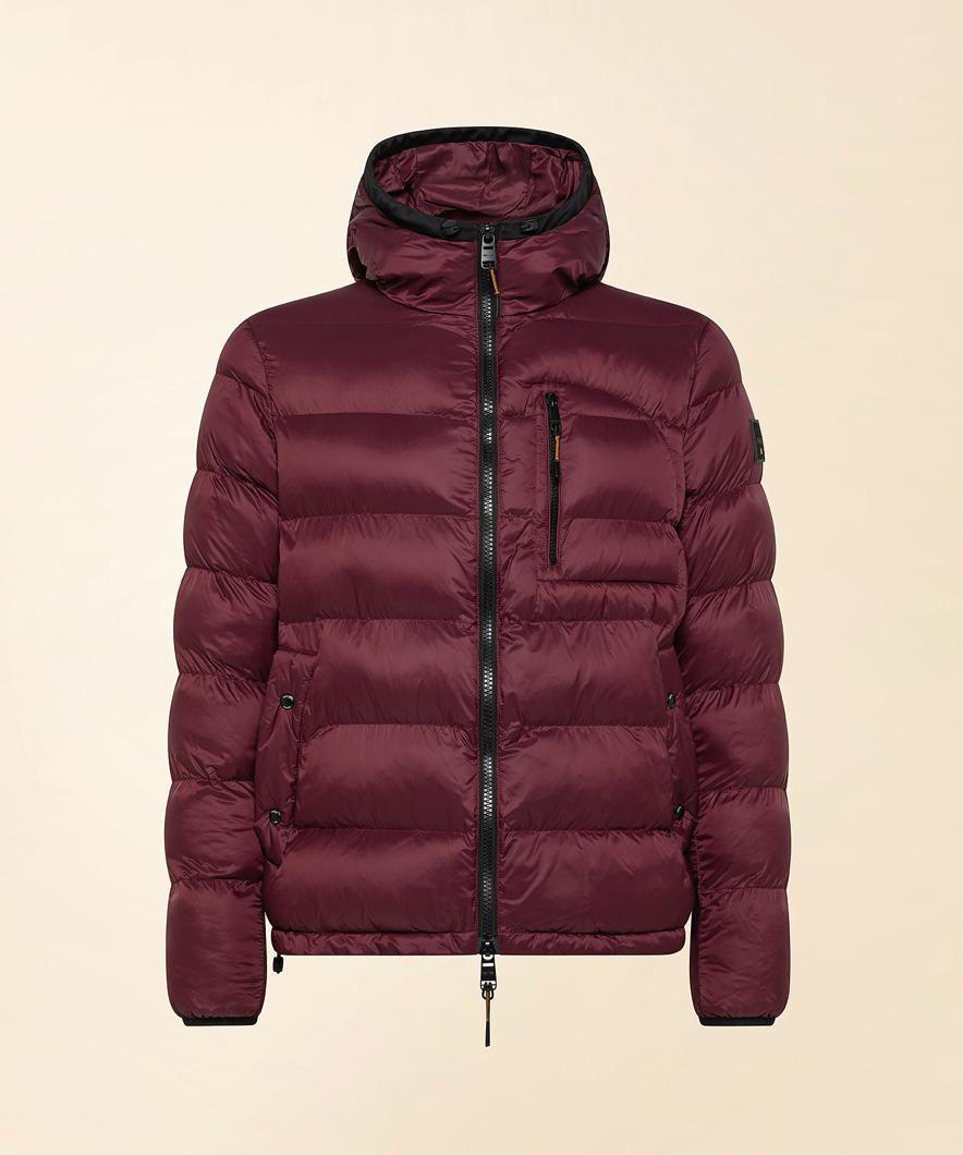DOWN JACKET SHORT - PEACOAT