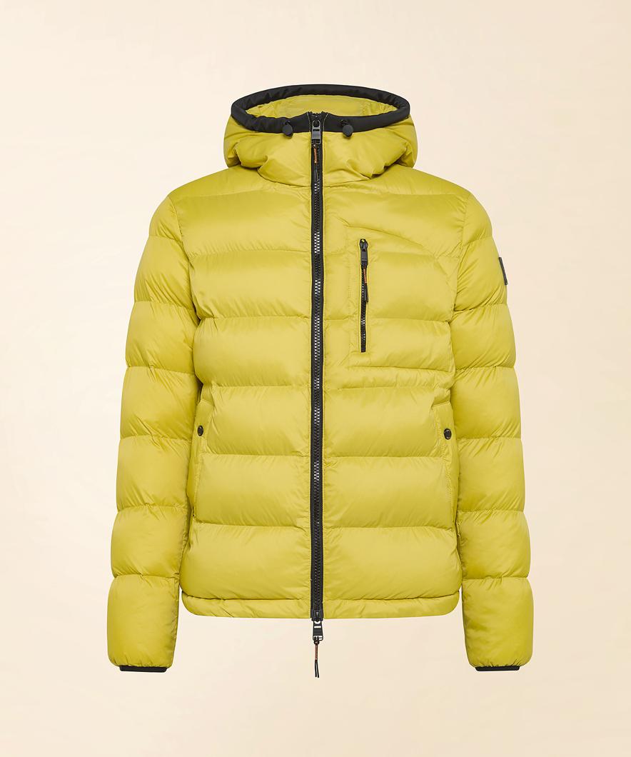 DOWN JACKET SHORT - GREEN APPLE