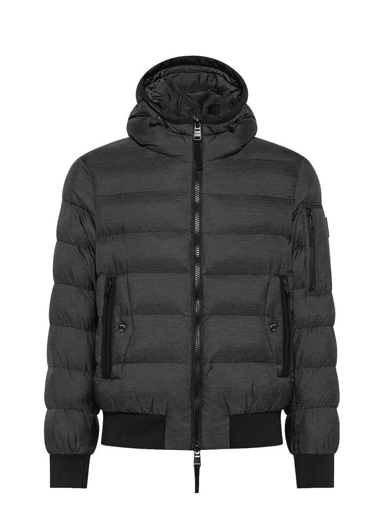 DOWN JACKET SHORT - NERO