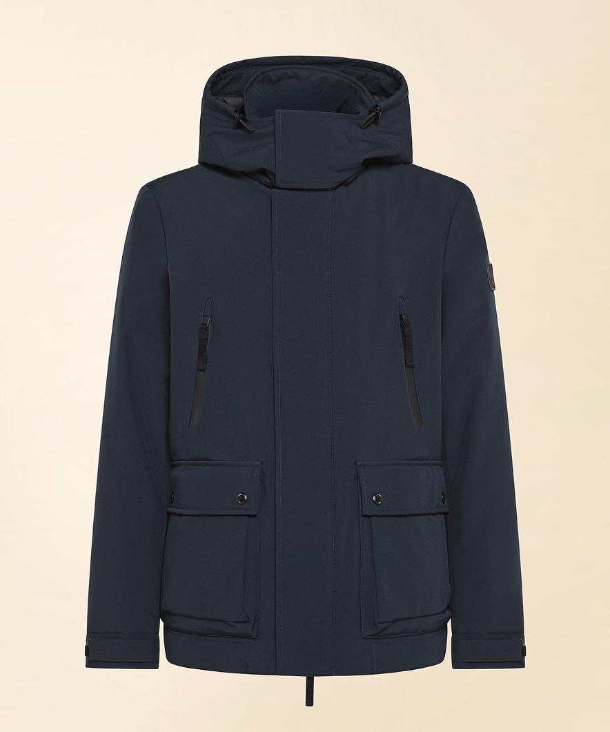PARKA - BLU GRAFITE
