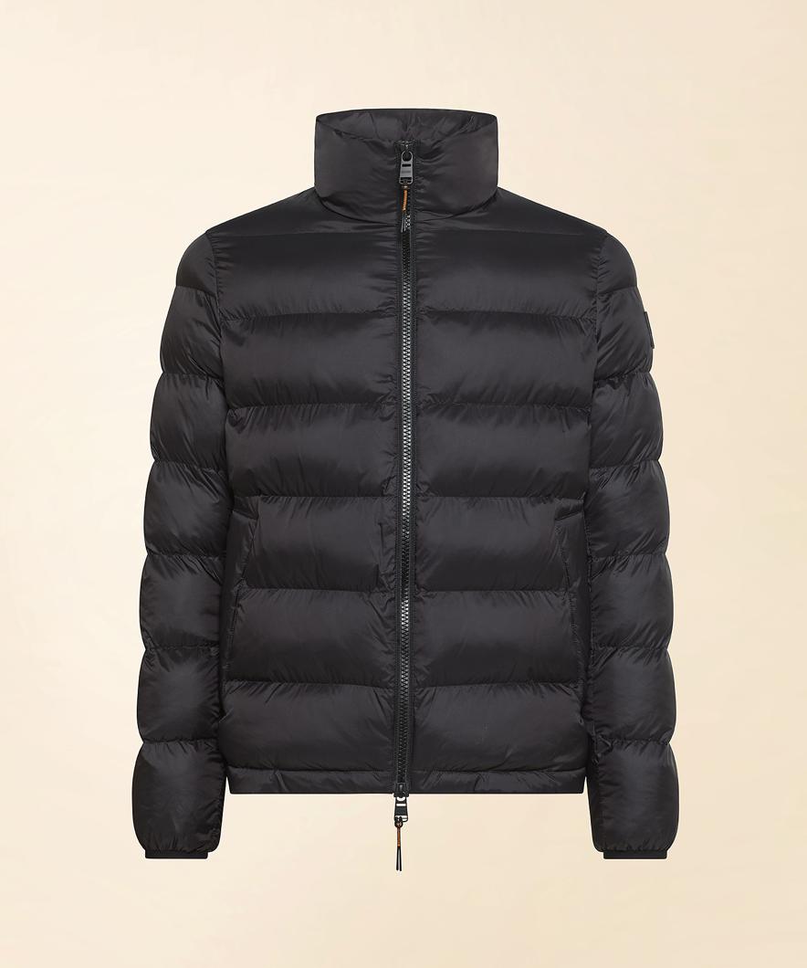DOWN JACKET SHORT - BLACK