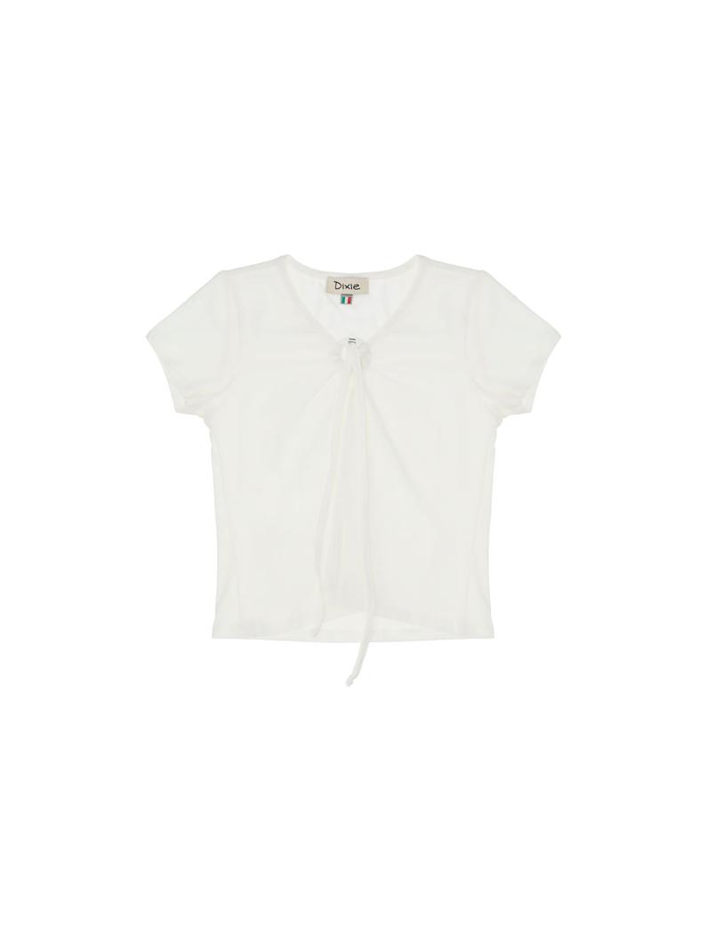 T-SHIRT - WHITE WOOL