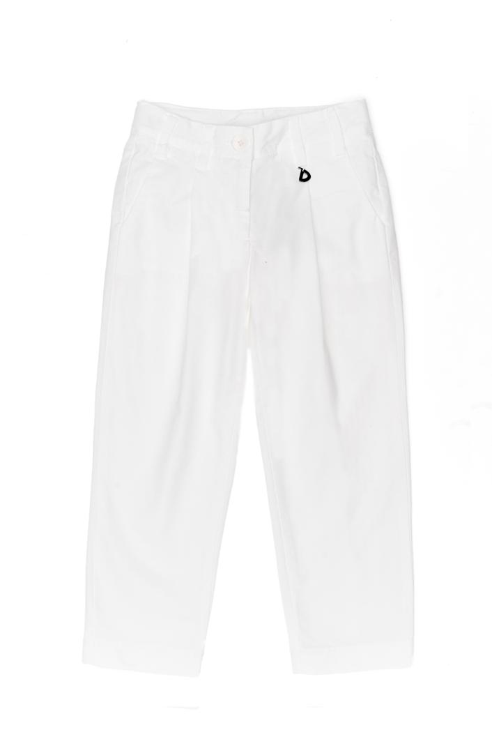 PANTS - WHITE WOOL