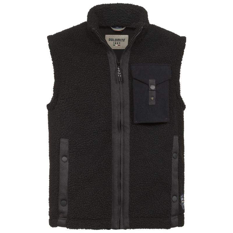 DOWN VEST - BLACK