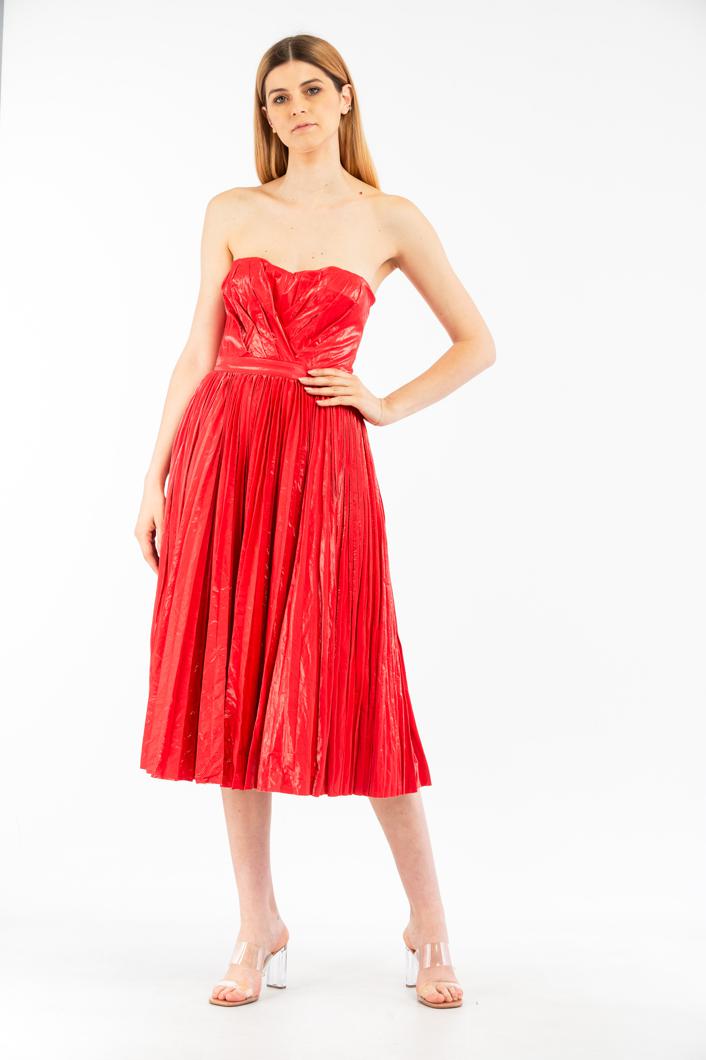 DRESS - AMARANTO