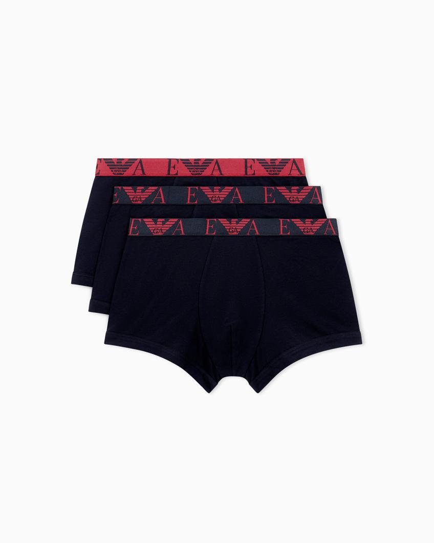 BOXERS 3 PACK - BLACK/BLACK/BLACK