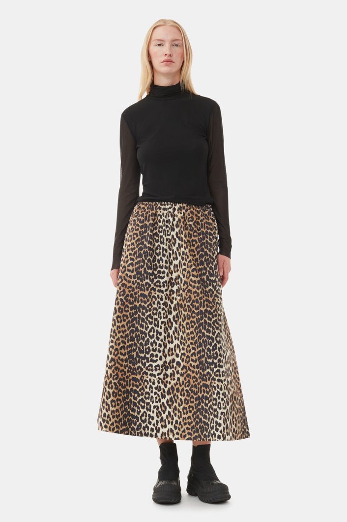 SKIRT - LEOPARD