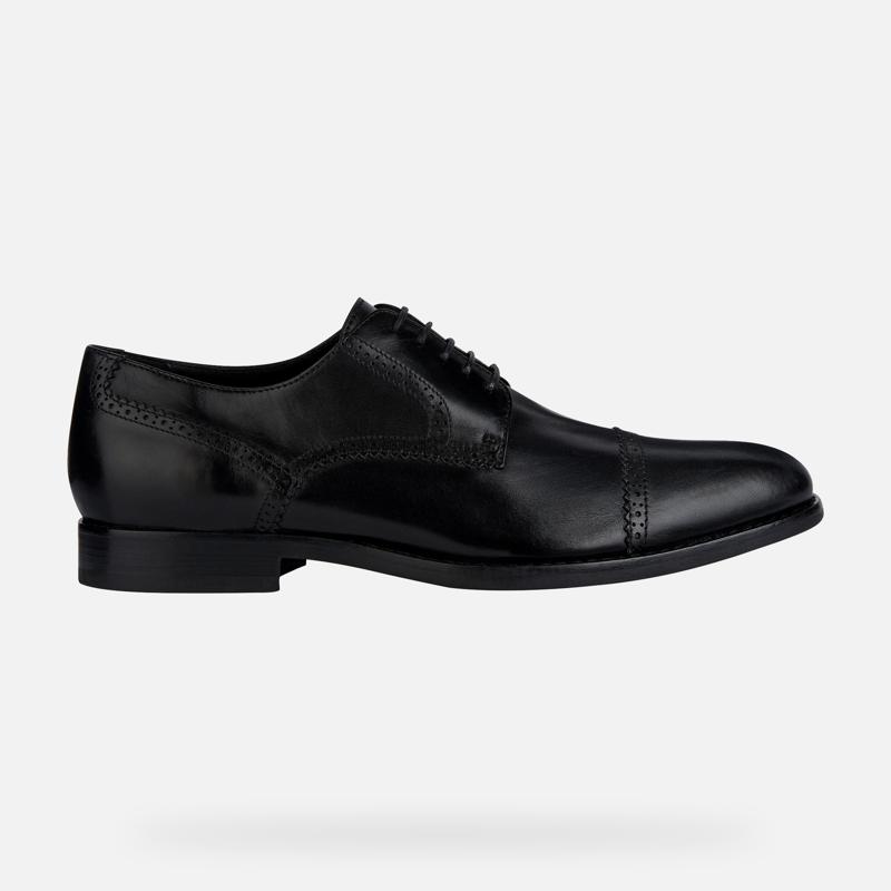 LACE-UPS - BLACK