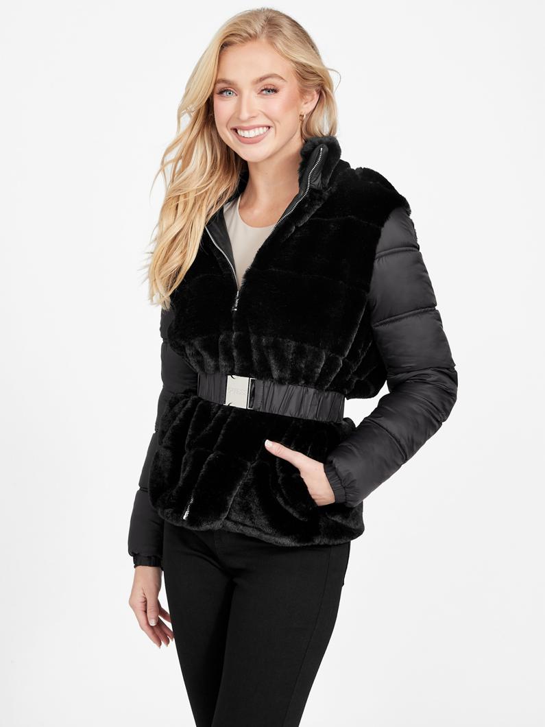 DOWN JACKET - JET BLACK A996