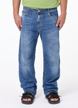 PANTS - DEGRADABLE BLUE