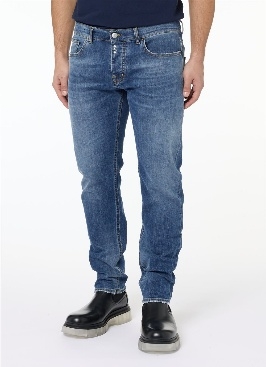 PANTS - DEGRADABLE BLUE