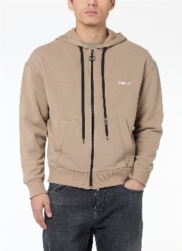 SWEATSHIRT - BROWN-GREY