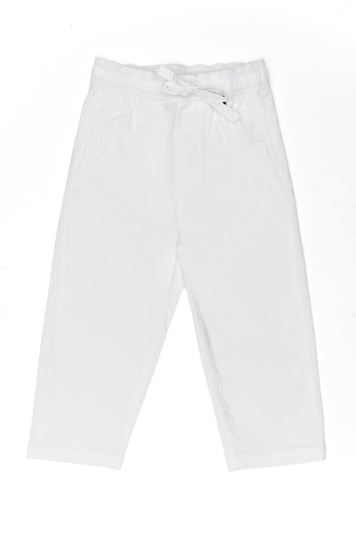 PANTS - WHITE WOOL