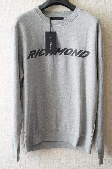 PULLOVER - GREY MELANGE/BLACK