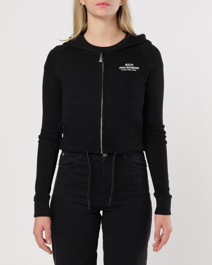 SWEATSHIRT - MILK/BLACK